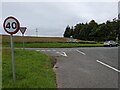 NY0719 : Junction with the A5086 by David Medcalf