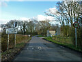 Entering Middle Claydon from Steeple Claydon