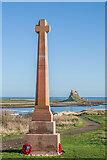 NU1241 : Holy Island War Memorial by Ian Capper