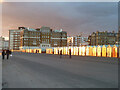 Beach huts and blocks of flats, Hove