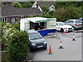 Temporary ticket office at Wareham