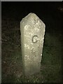 Old Milestone by the A388, north of Callington