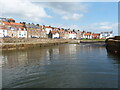 Houses overlooking Cellardyke Harbour