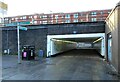 Underpass beside Cowcaddens Subway station