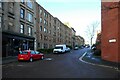 Looking up Buccleuch Street