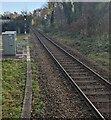 Railway SE of Pye Corner station, Newport