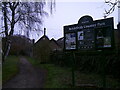 Entrance to Brickfields Park in Boxall