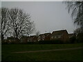 Houses in Laurel Gardens seen from Brickfields Park