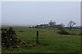 Crag House Farm on a Cold and Misty Day