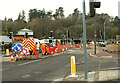 Roadworks at Torre Station