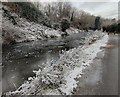 Frozen Staffordshire and Worcestershire Canal