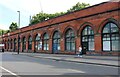 Old workshops on Pancras Road, Somers Town