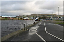 NX1898 : Quayside at Girvan Harbour by Billy McCrorie