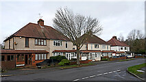 SO8996 : Housing in Linton Road, Penn, Wolverhampton by Roger  D Kidd