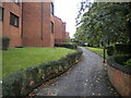 Footpath alongside Great Western Road, Anniesland