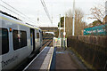 Northern end of Platform 1, Harlington Railway Station