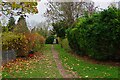 Public footpath from Tower Road Play Area to Breinton Road, Hereford