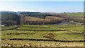 Farmland & Holme Styes Reservoir W of Hade Edge