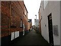 Alley between Gordon Road and Exchange Road, West Bridgford