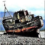 NN0976 : MV Dayspring - 'The Corpach Wreck' by Raibeart MacAoidh