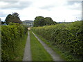 Track off Meadow Lane, Cononley