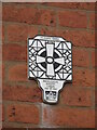 Bromsgrove Society plaque on house on Market Street Bromsgrove