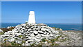 SH2182 : Trig Point on Holyhead Mountain by Colin Park