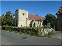 SE8934 : St Oswald's church, Hotham by Christine Johnstone