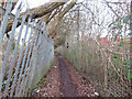 Footpath to Gipsy Lane in Swindon