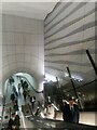 Escalators from Elizabeth Line station, Liverpool Street