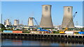 Chemical works Billingham as seen across R Tees