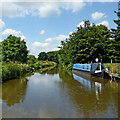 Trent and Mersey Canal near Bishton in Staffordshire