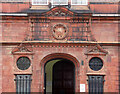 Detail of former police station, Steelhouse Lane, Birmingham