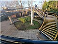 Footbridge at Longbenton station