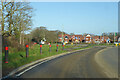 Roundabout on B3354 Winchester Road