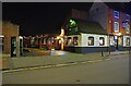 The Wheatsheaf at night, 39 High Street, Stourport-on-Severn, Worcs