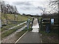 Gateway into the Avenue Washlands Nature Reserve