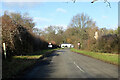 Hatherden Lane approaching Tangley