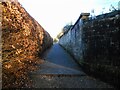 Footpath to Mosspark Road