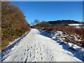 Llwybr cyhoeddus uwchben Caio / A public footpath above Caio