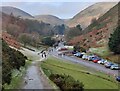 SO4494 : Cars parked in the Carding Mill Valley by Mat Fascione