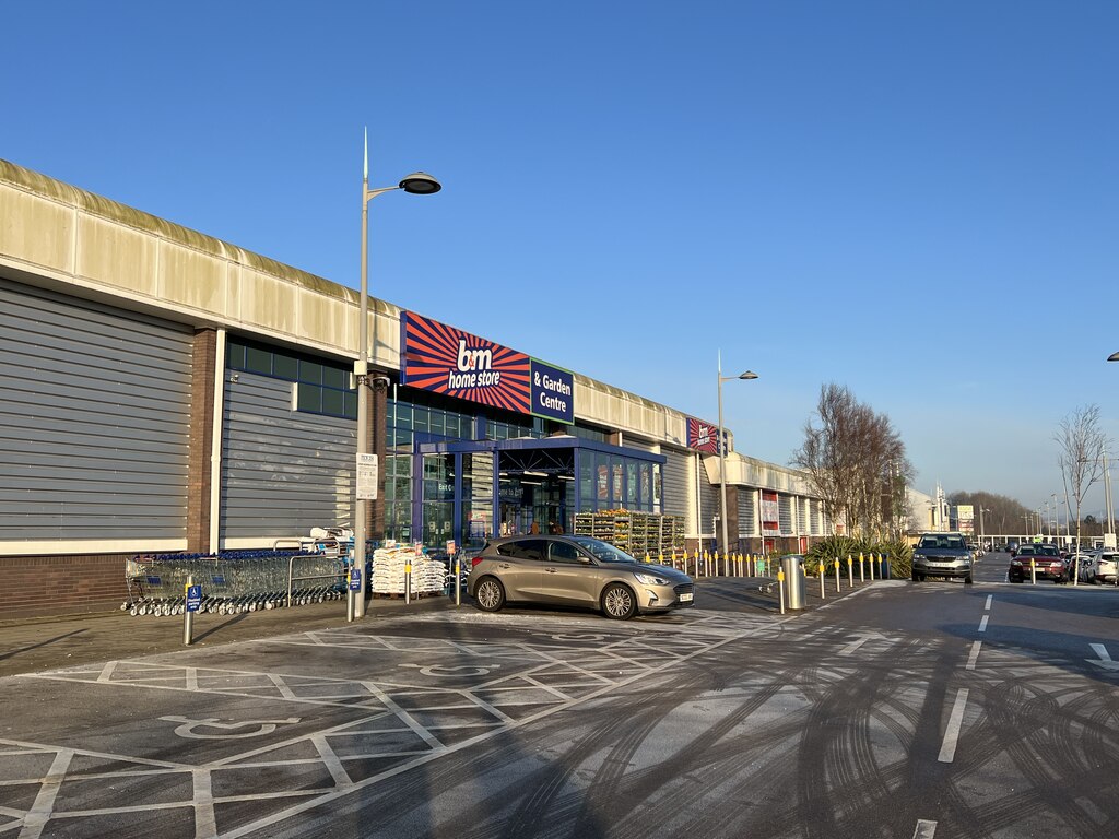 B&M At Wolstanton Retail Park © Jonathan Hutchins :: Geograph Britain ...