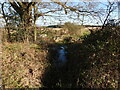 The former Southwold railway line passing over a culvert