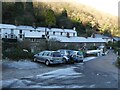 A frosty scene at Hawkcombe