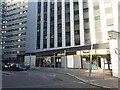 Shops beneath the Plaza, Claypit Lane, Leeds