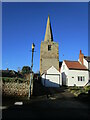 Church tower and spire, Bradmore