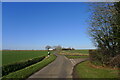 Mareham Lane (Roman road) north of Graby