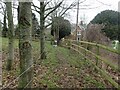 Footpath above Stone Stile Road