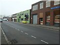 Businesses on the north side of Moseley Street