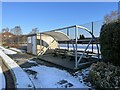 Un-sheltered seating at Wolstanton Bowls Club